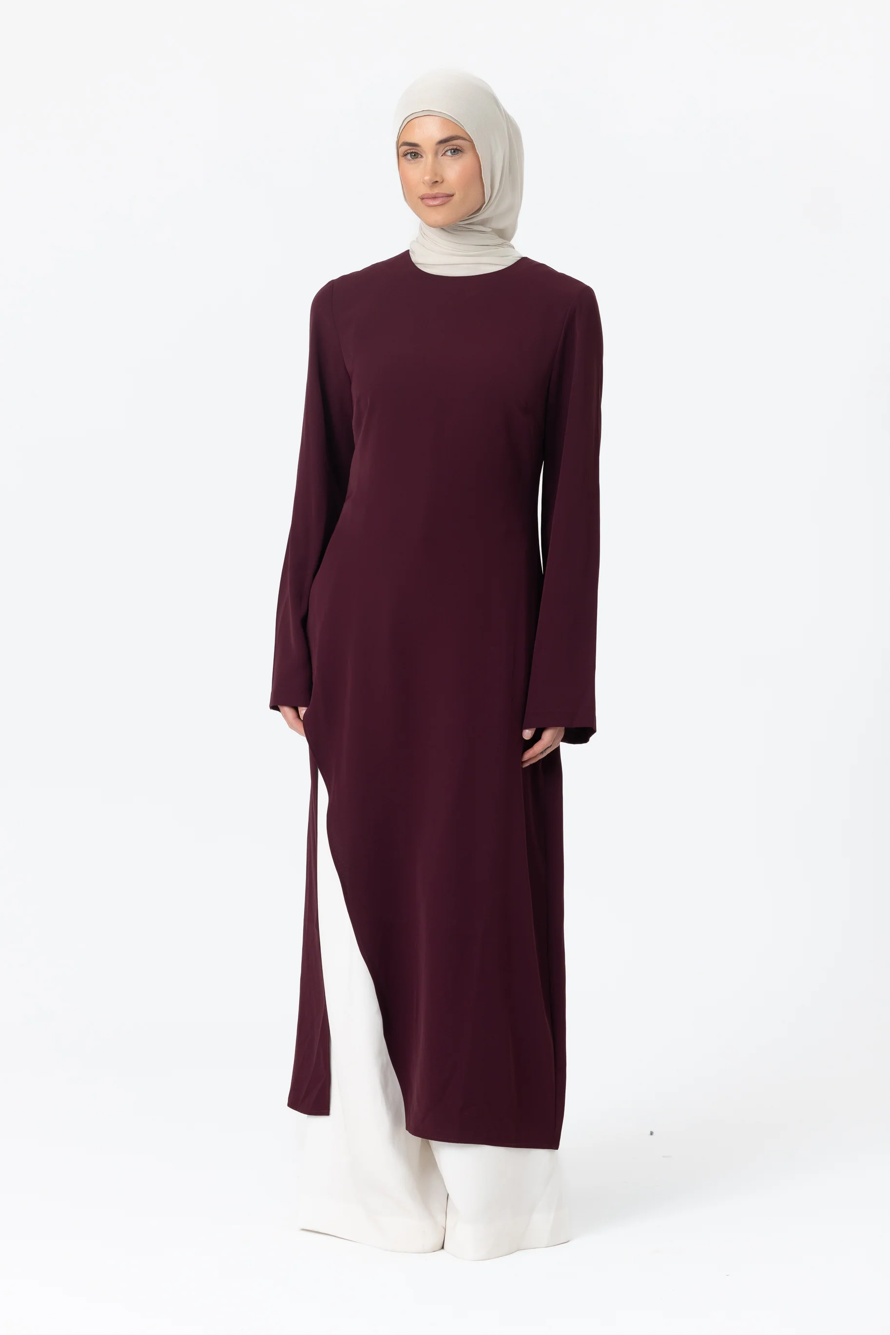 April Asymmetric Top - Mulberry - Image 4