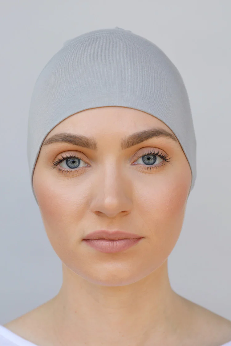 Jersey Open Cap - 37 Grey - Image 3