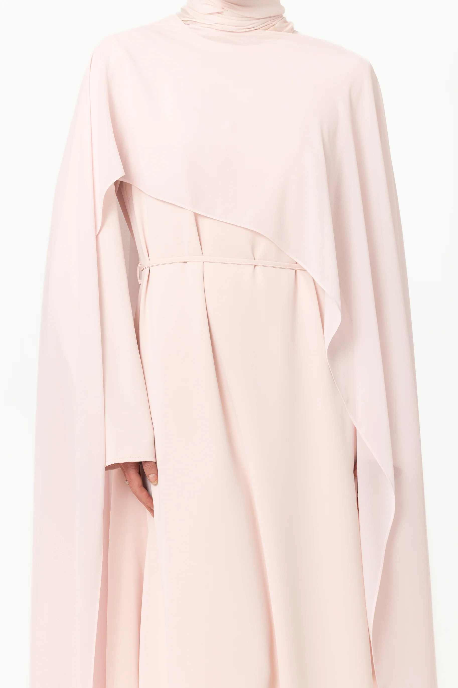 Chiffon Cape - Petal Pink - Image 2