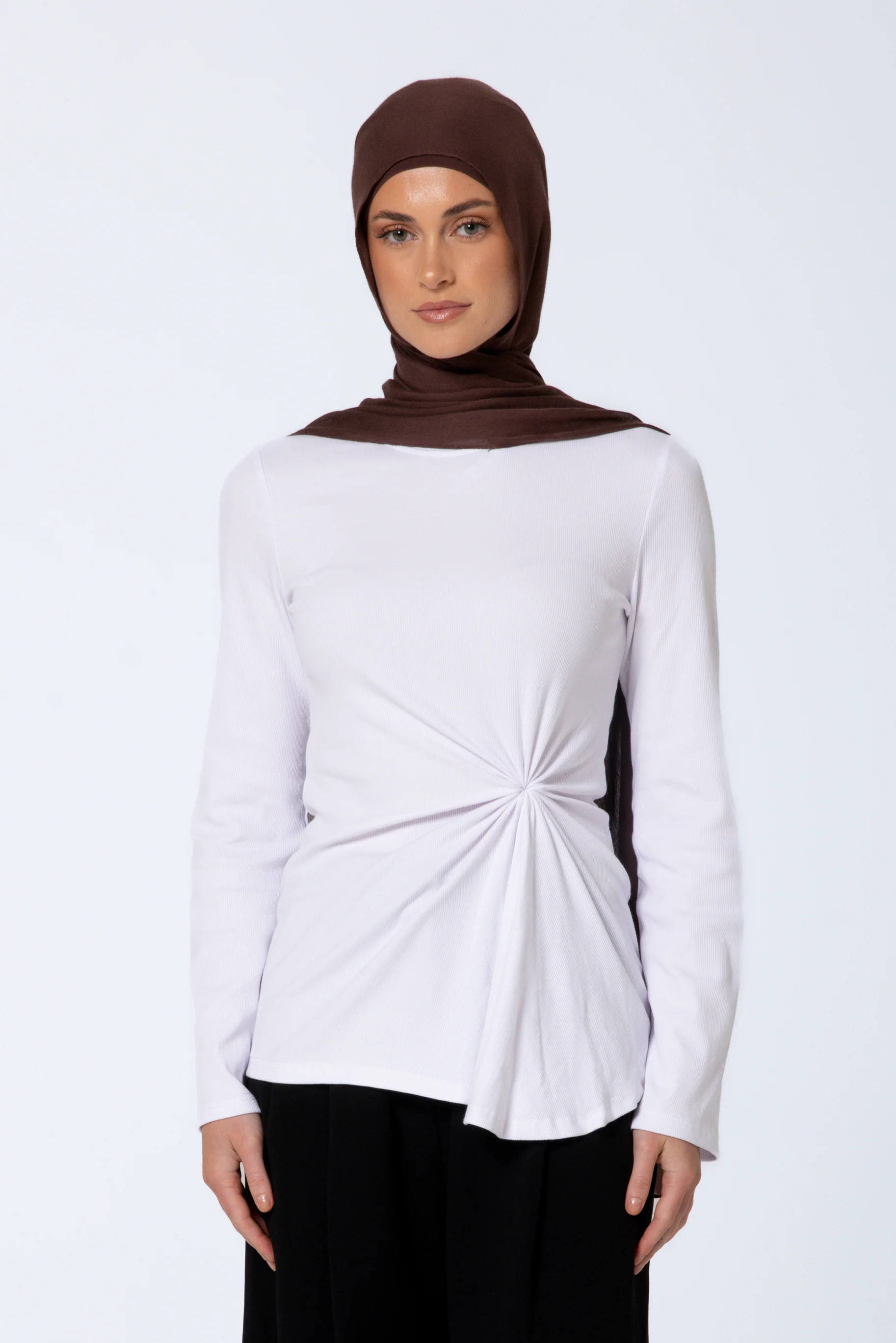 Daria Detail Top - White - Image 3