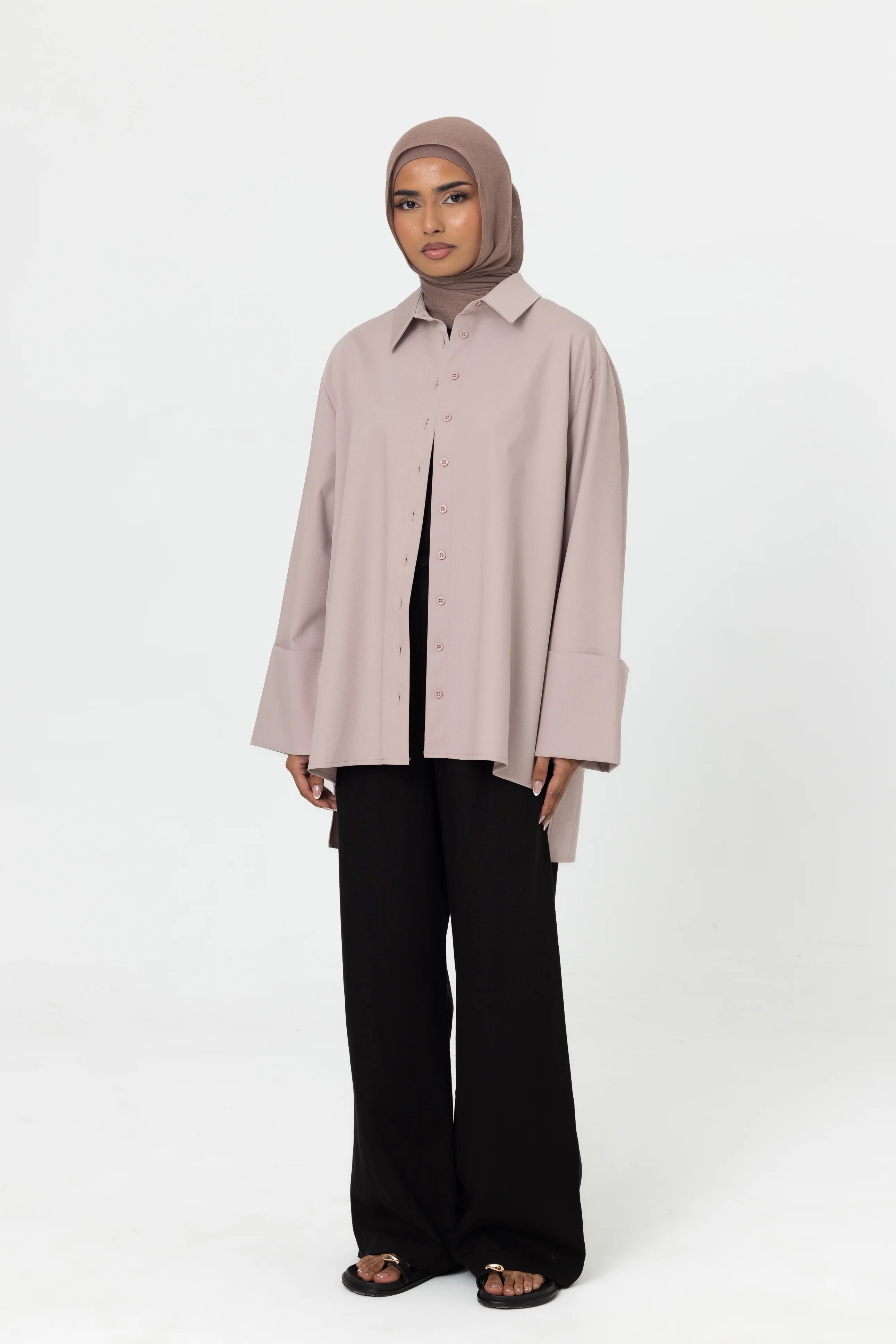 Dune Shirt - Taupe - Image 3