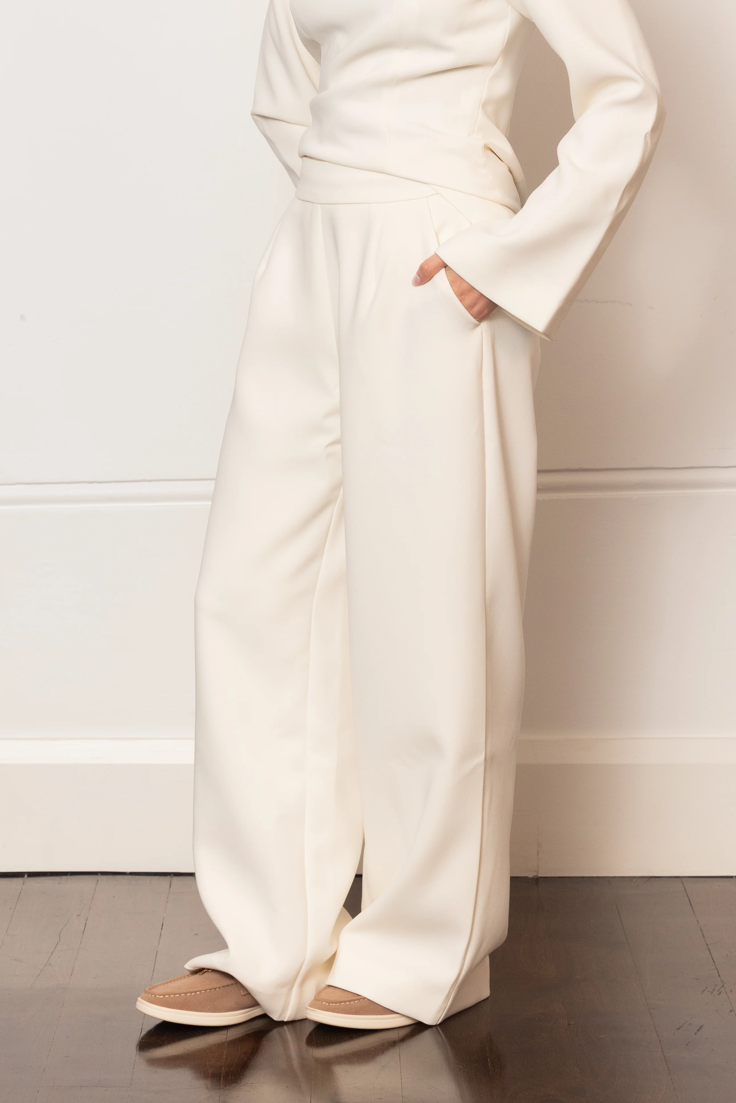 Everlyn Pants - Ivory - Image 3