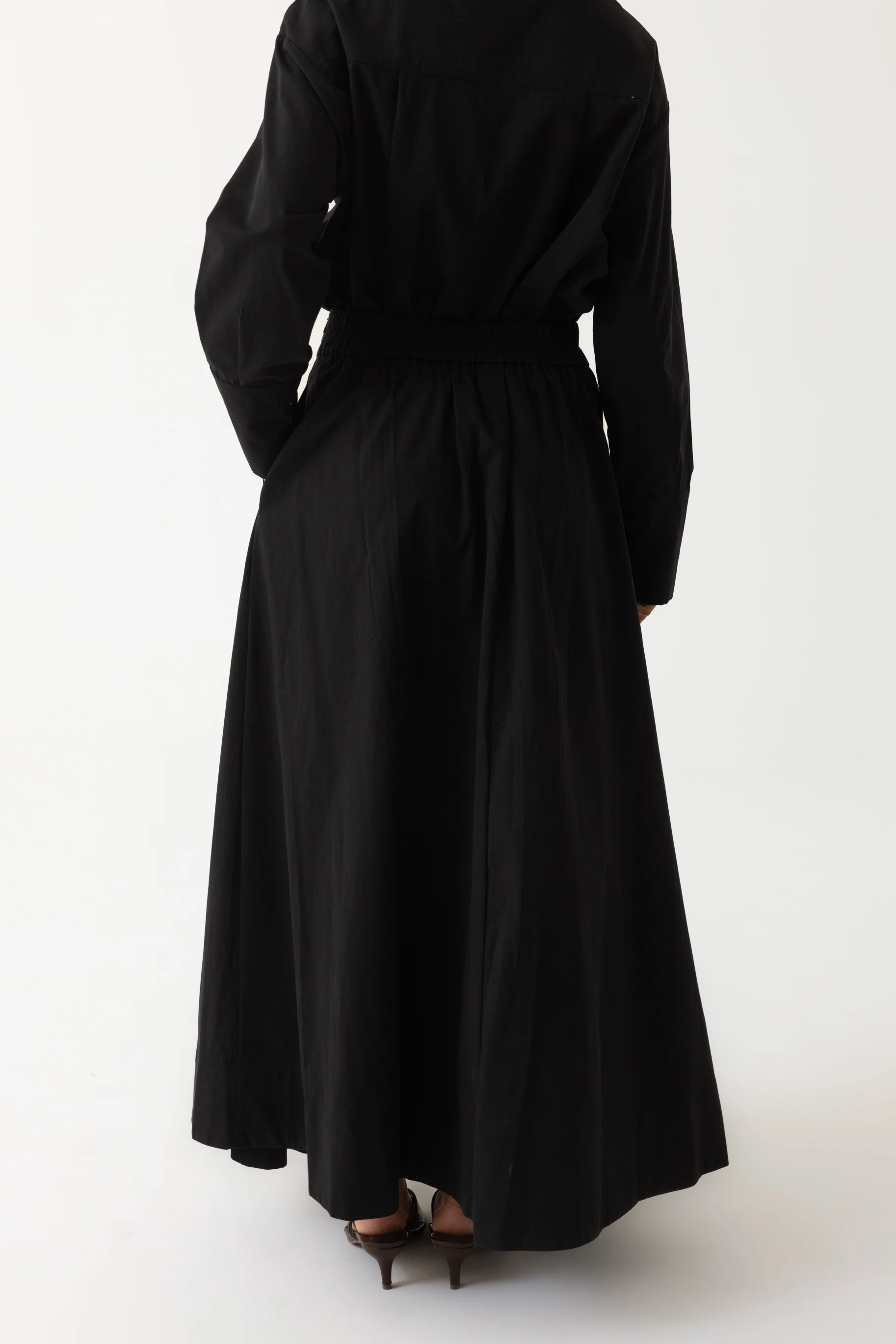 Sydney A Line Skirt - Black - Image 4