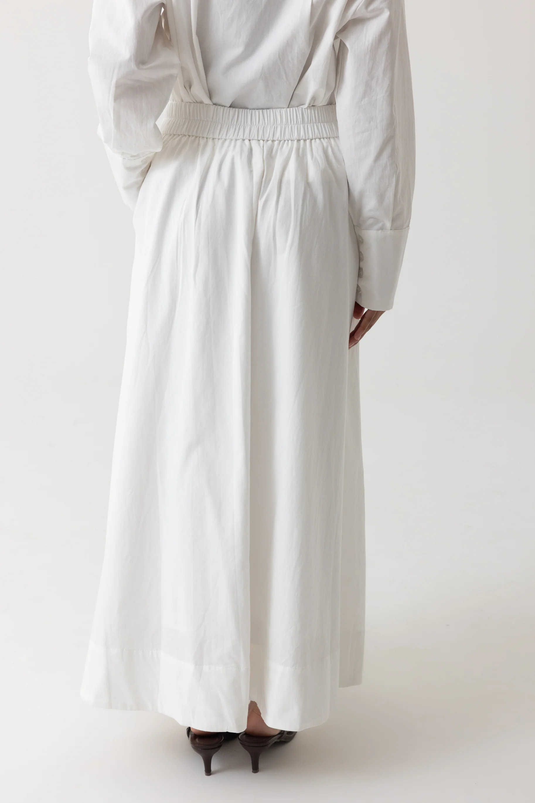 Sydney A Line Skirt - White - Image 4