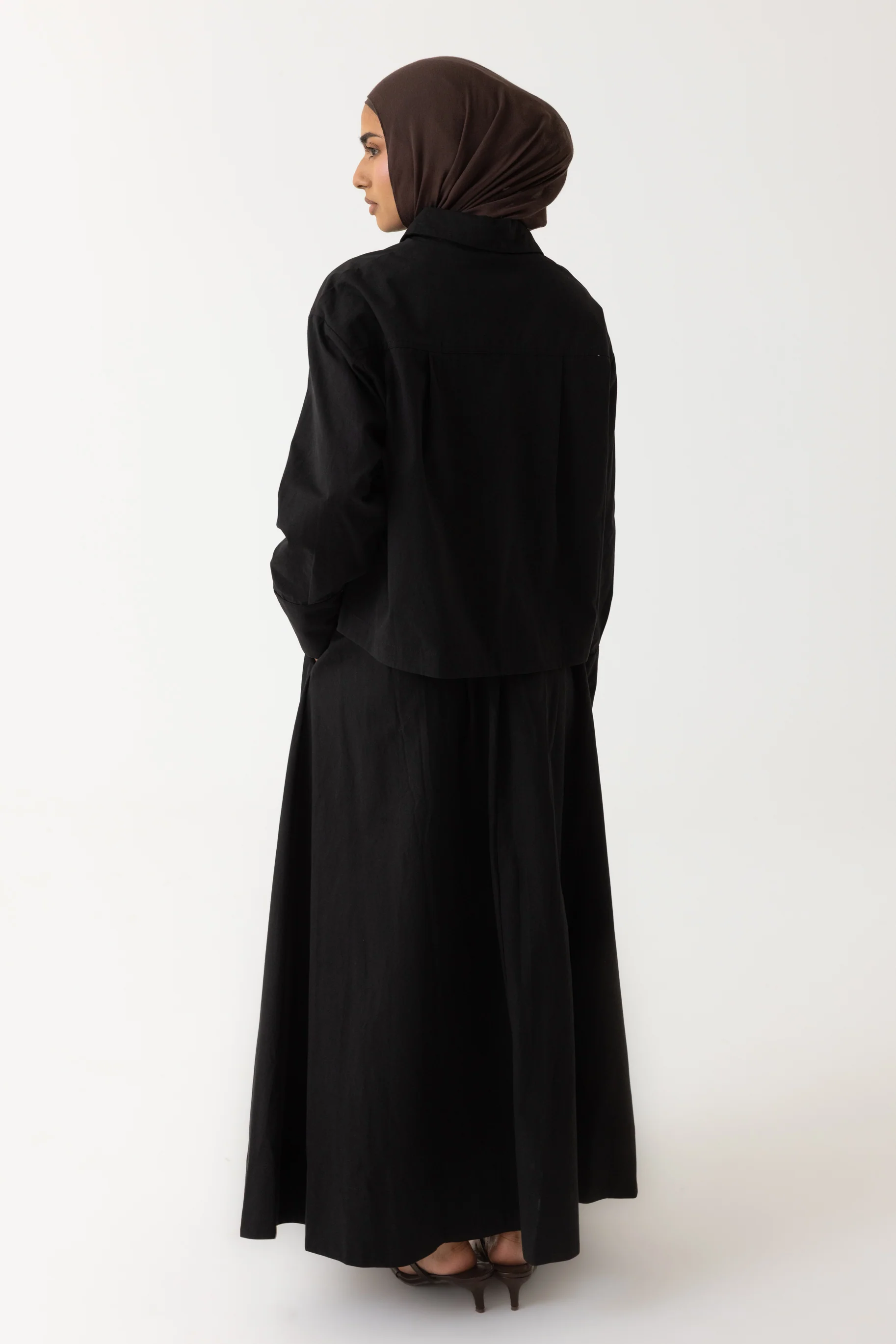 Sydney Button Up Shirt - Black - Image 5