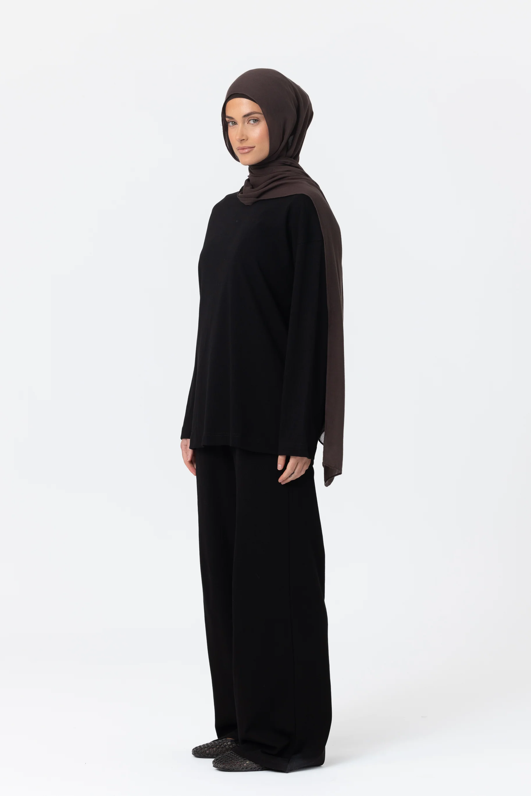 Everyday Relaxed Top - Black - Image 2