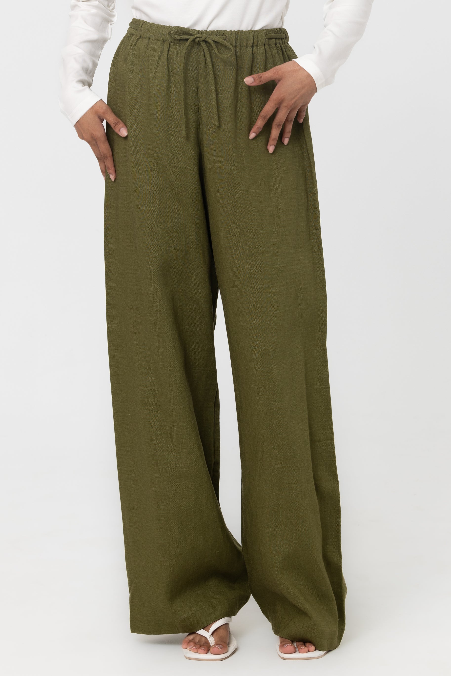 Gianna Pants - Khaki - Image 3