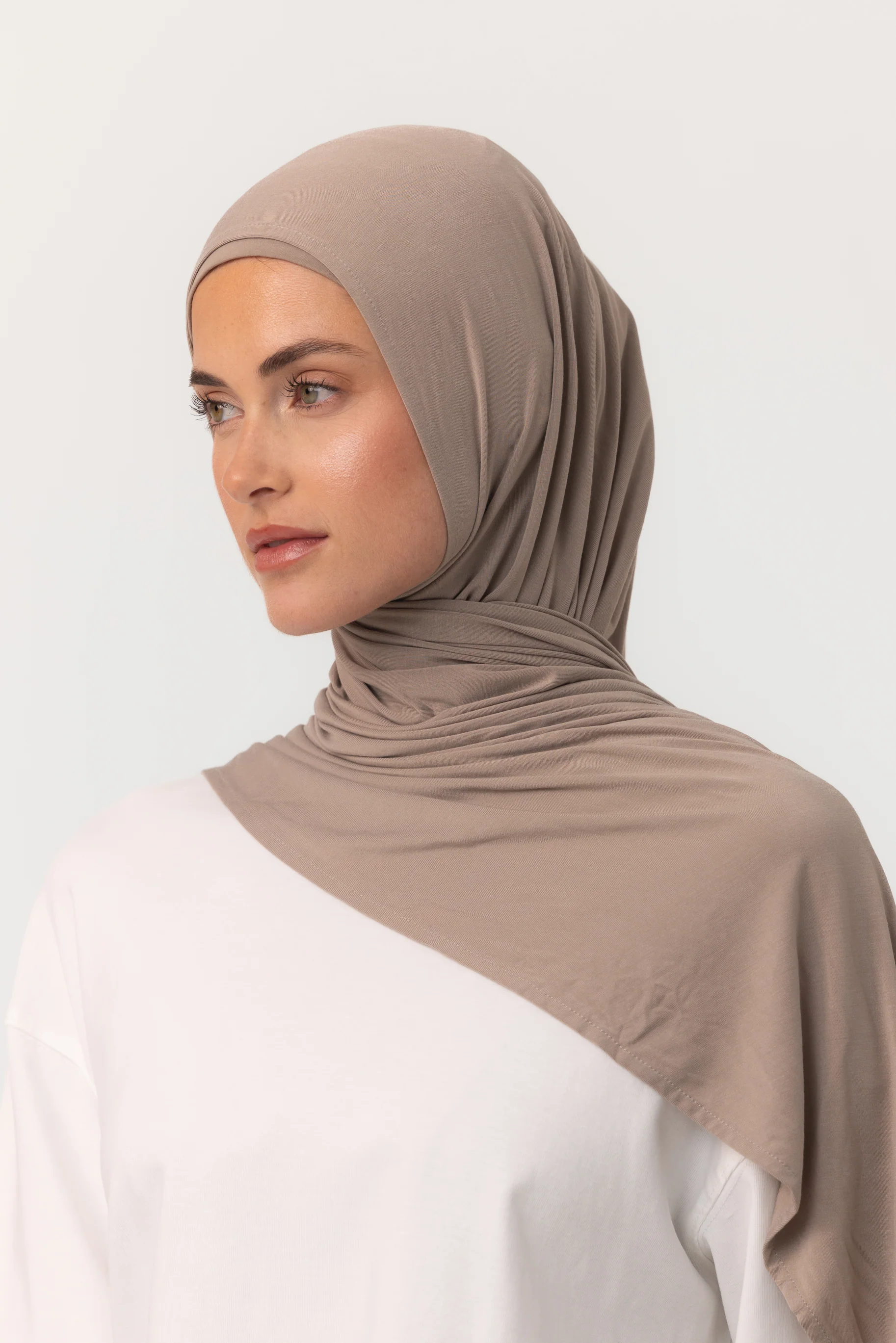 Instant Bamboo Jersey Wrap Set - Dune - Image 3