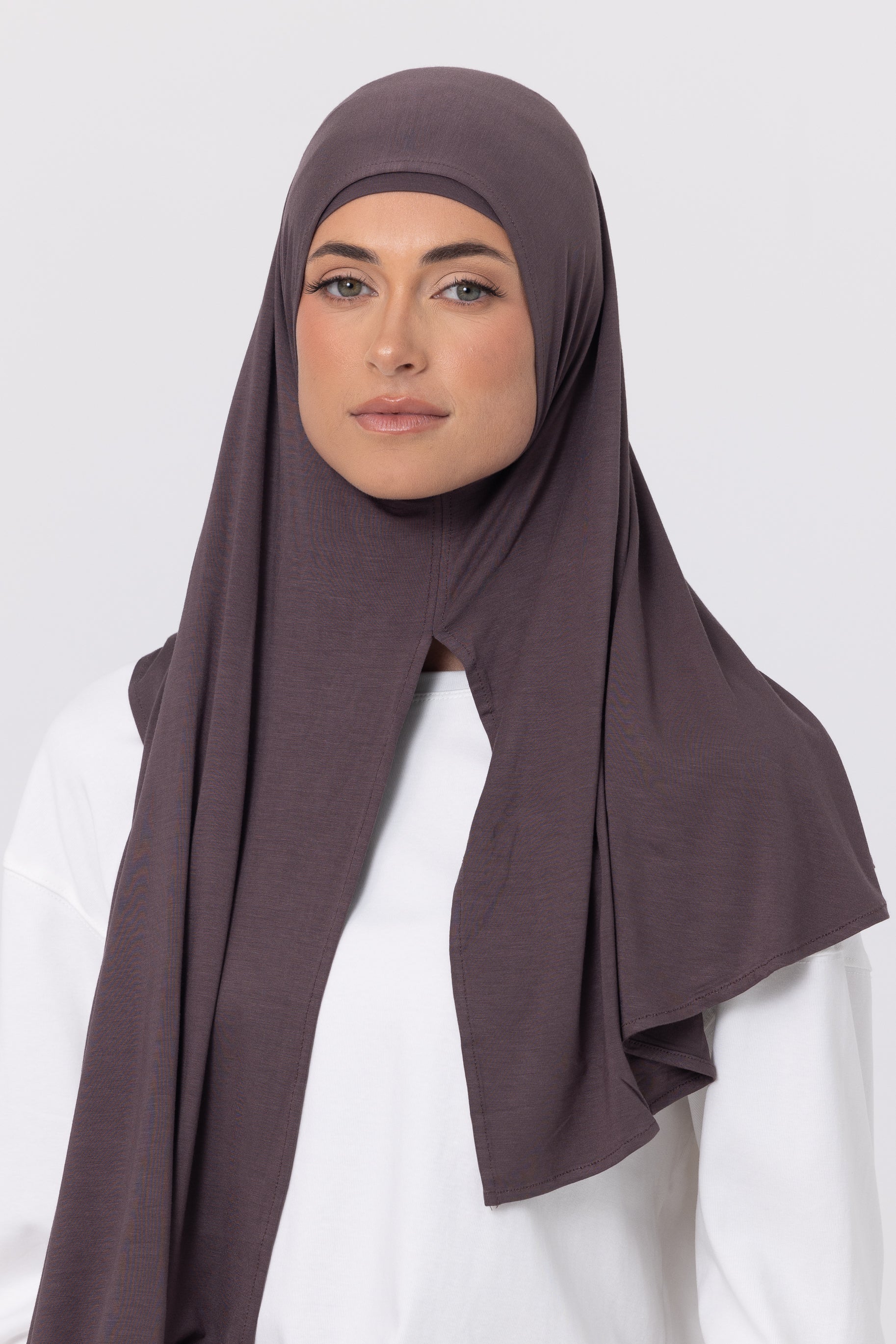 Instant Bamboo Jersey Wrap Set - Iris - Image 3
