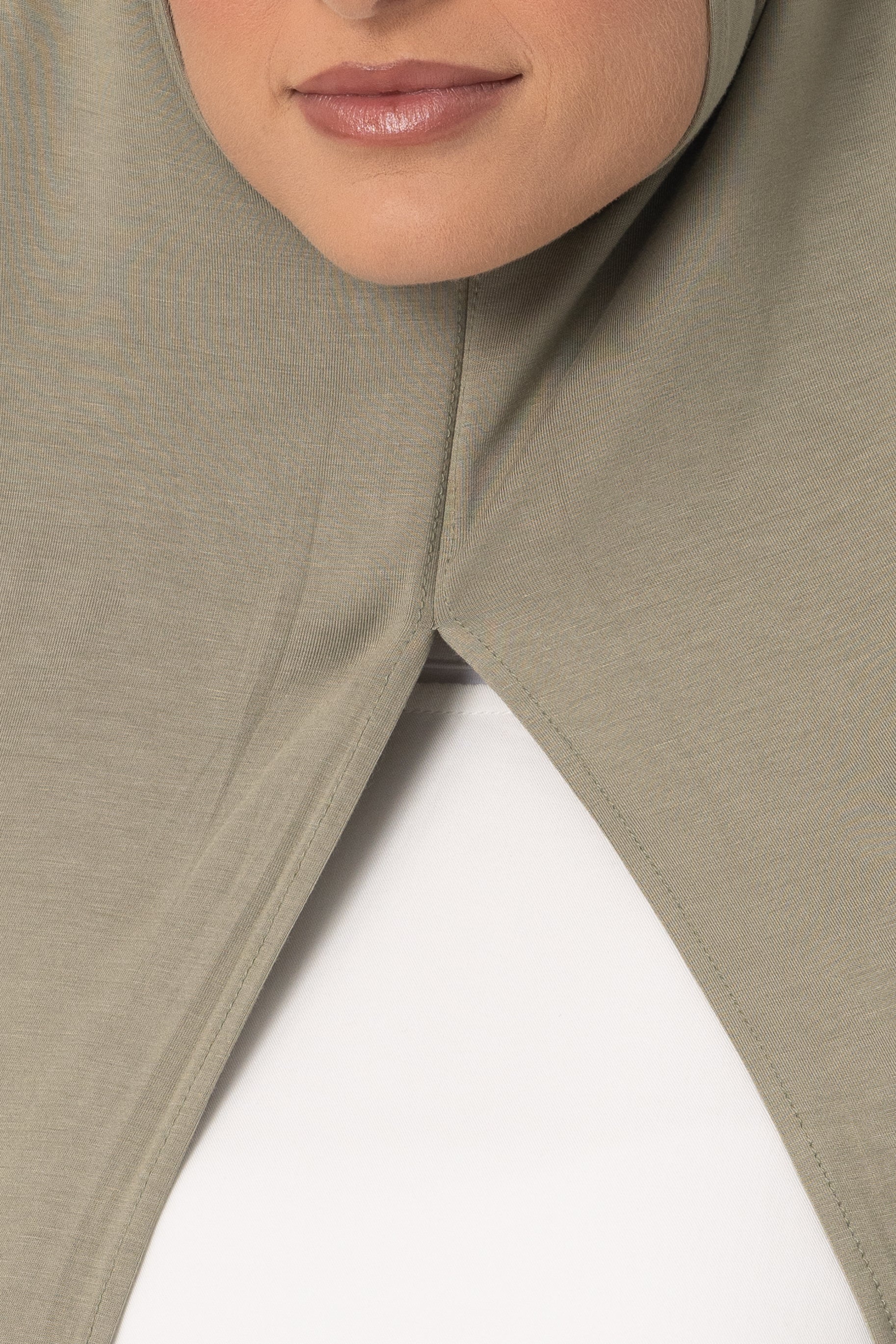 Instant Bamboo Jersey Wrap Set - Olive - Image 2