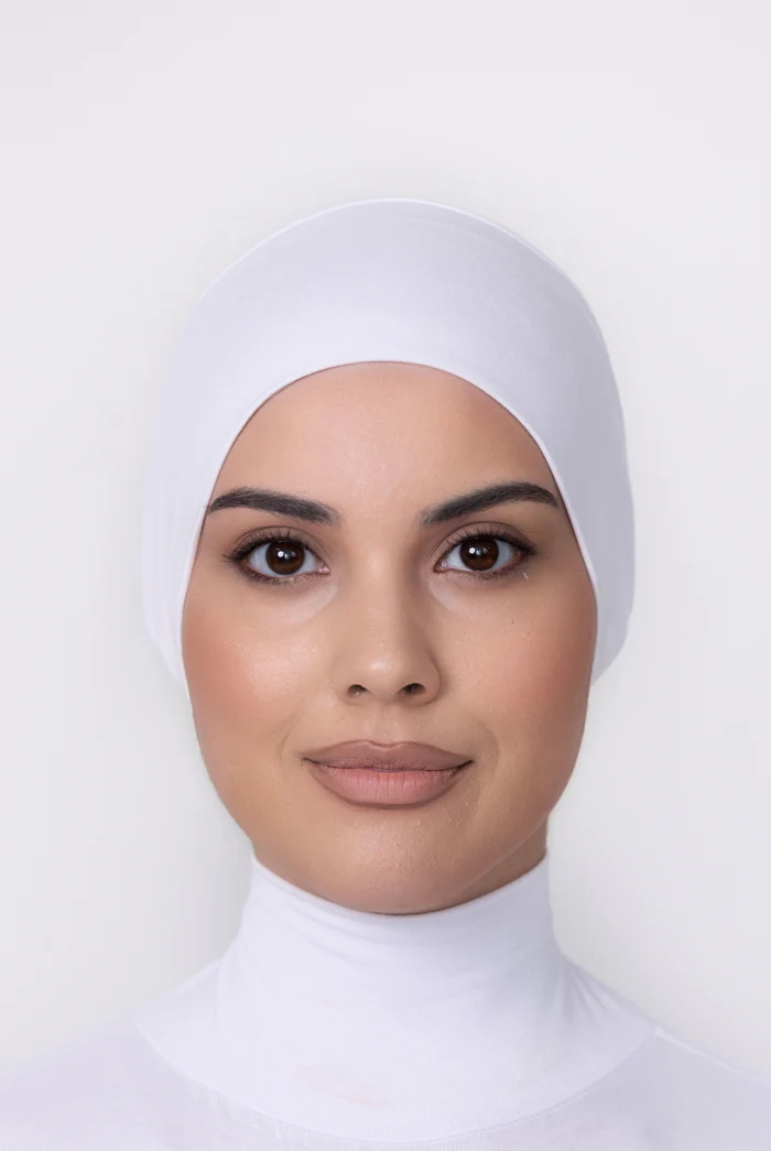 Jersey Closed Cap - White - Image 3