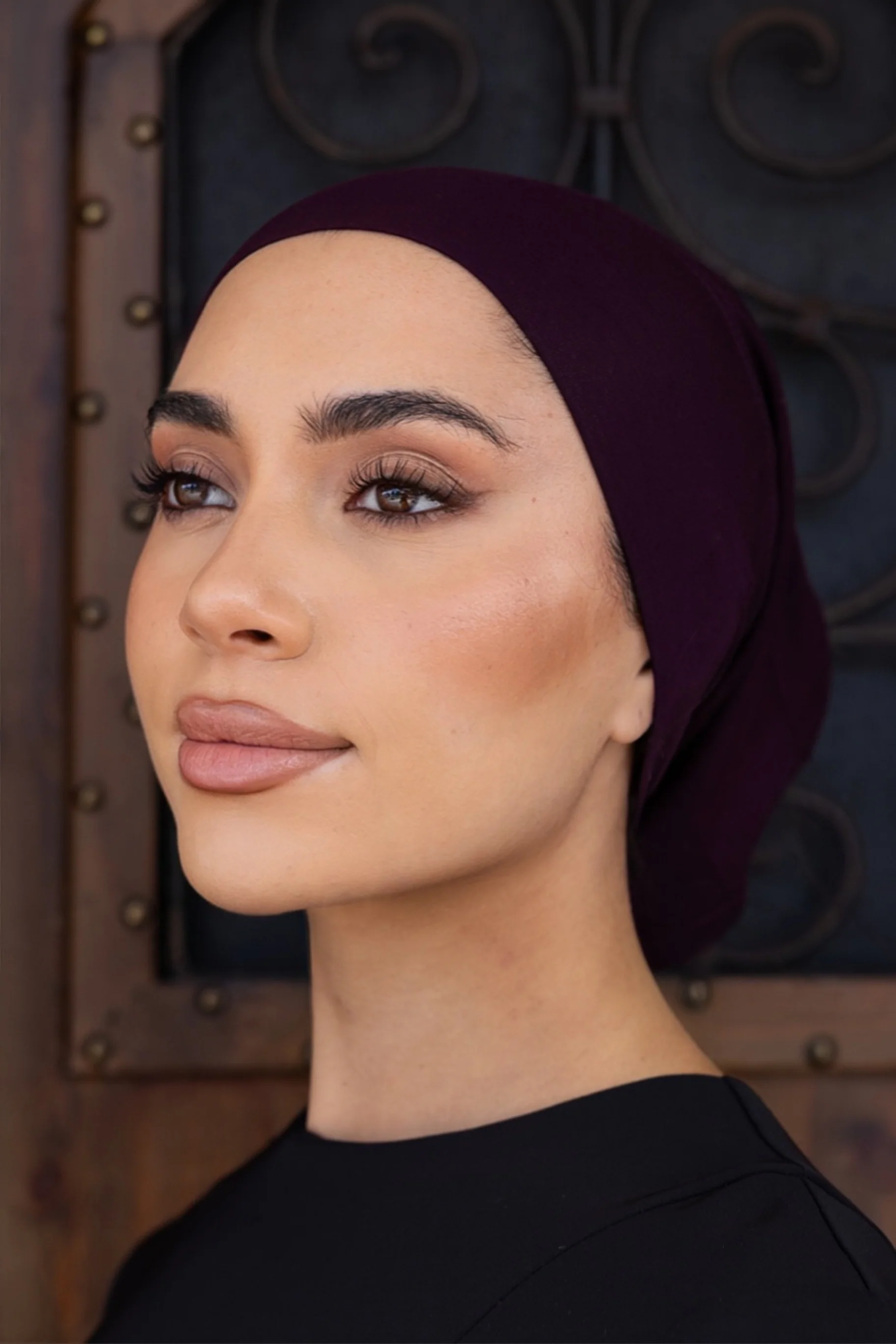 Jersey Open Cap - 92 Black Cherry - Image 2