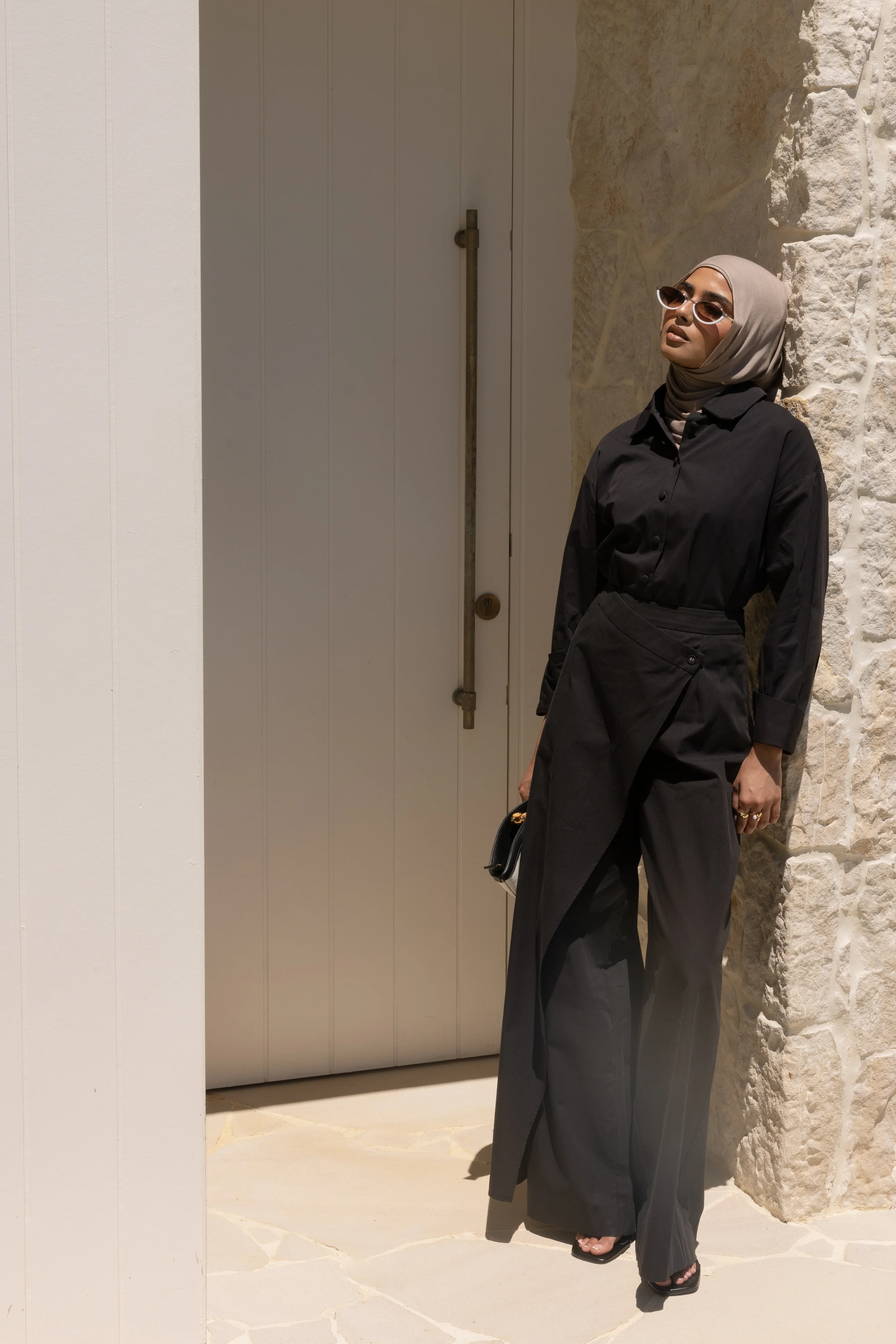 Kaira Wrap Pants - Black