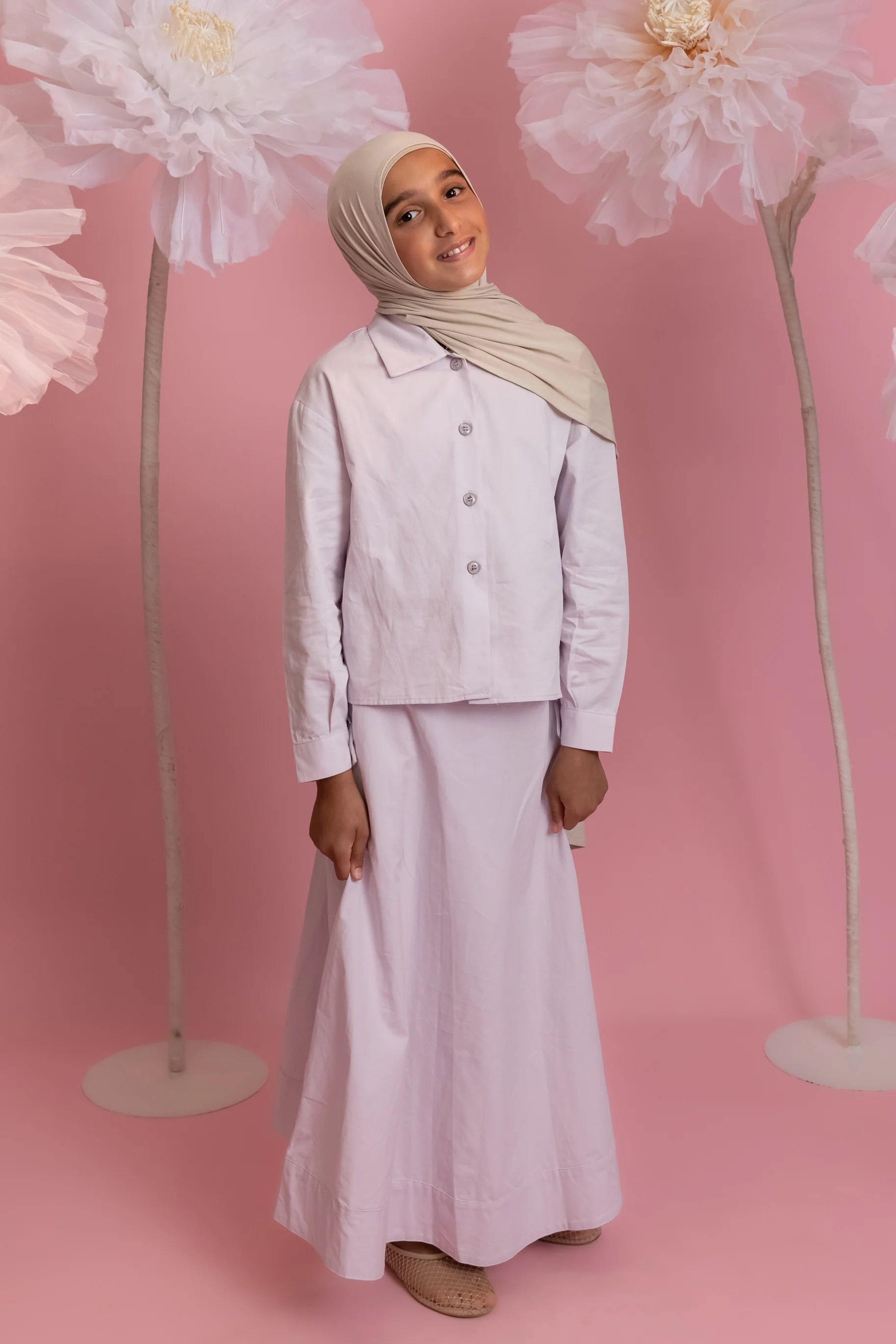 Mini Sydney Shirt - Lilac - Image 3