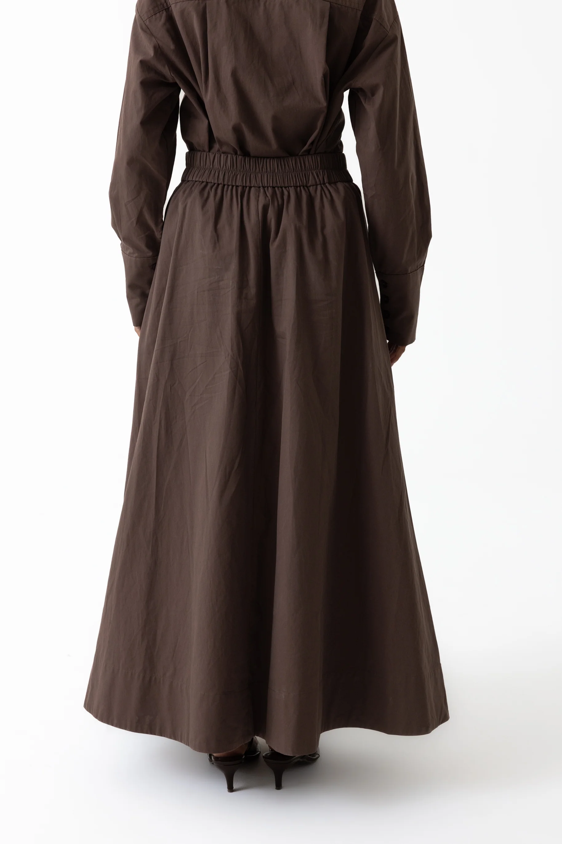Sydney A Line Skirt - Peppercorn - Image 3