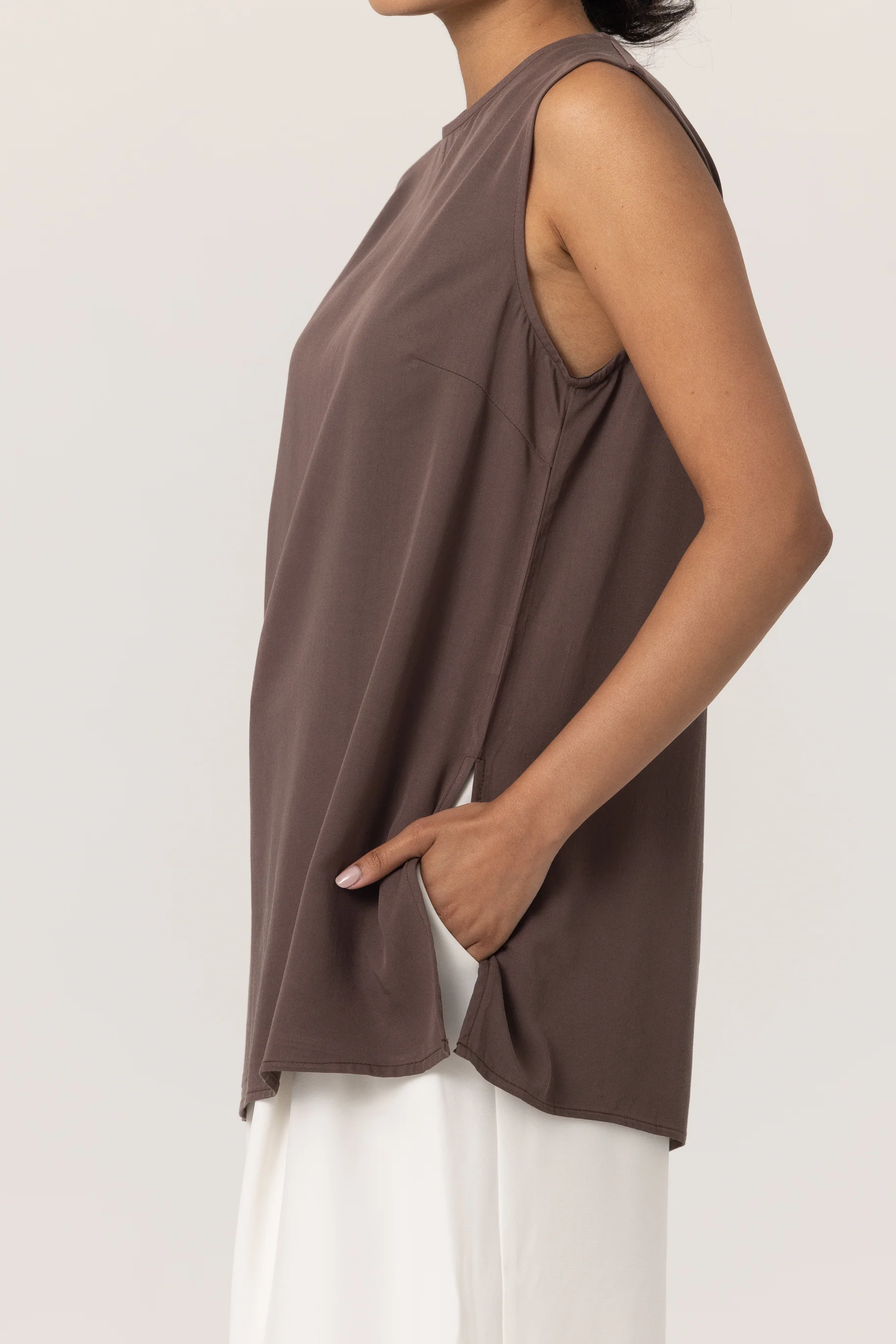 Tencel Tank Top - Cedar - Image 2