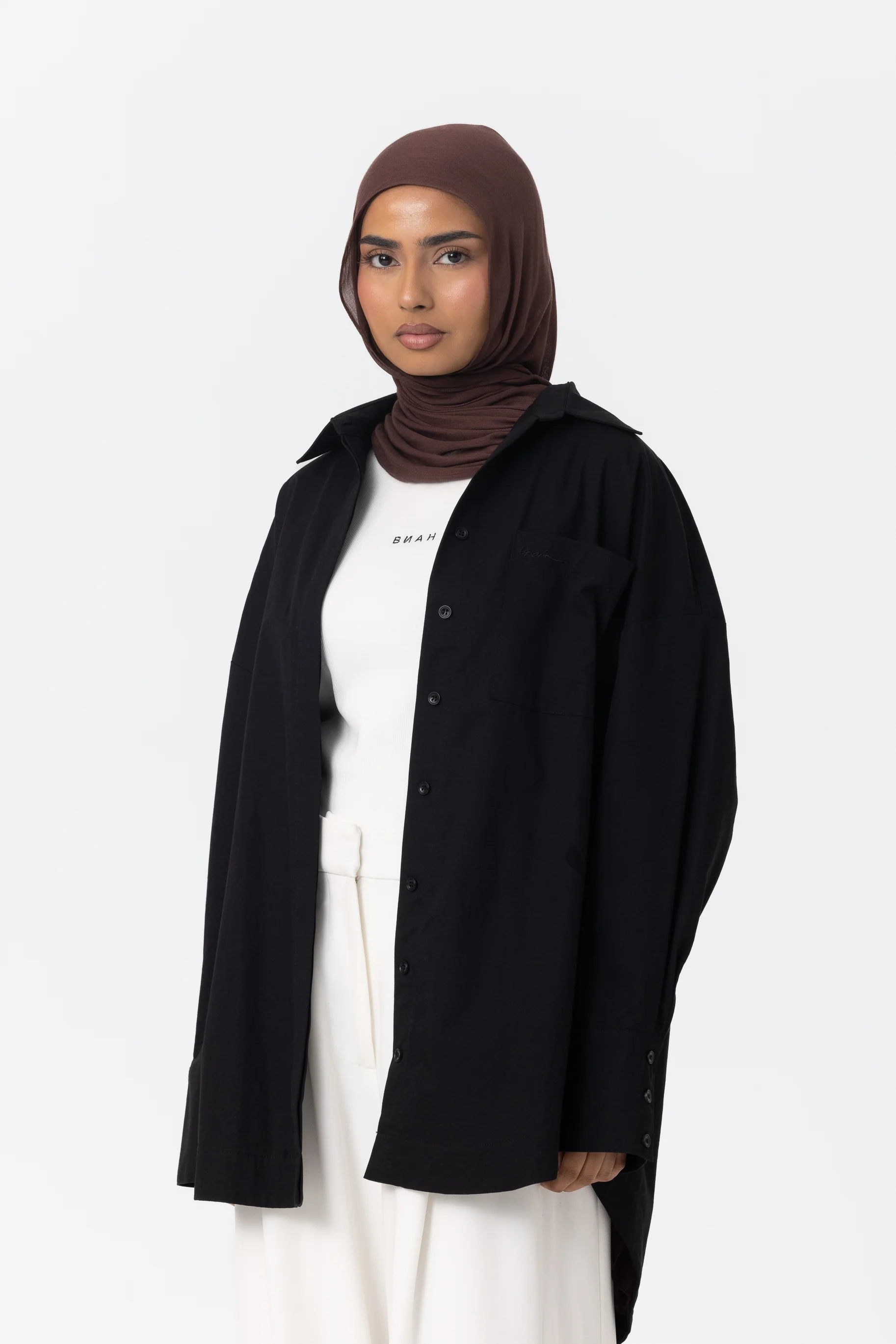 The Ayah Shirt - Jet Black - Image 2