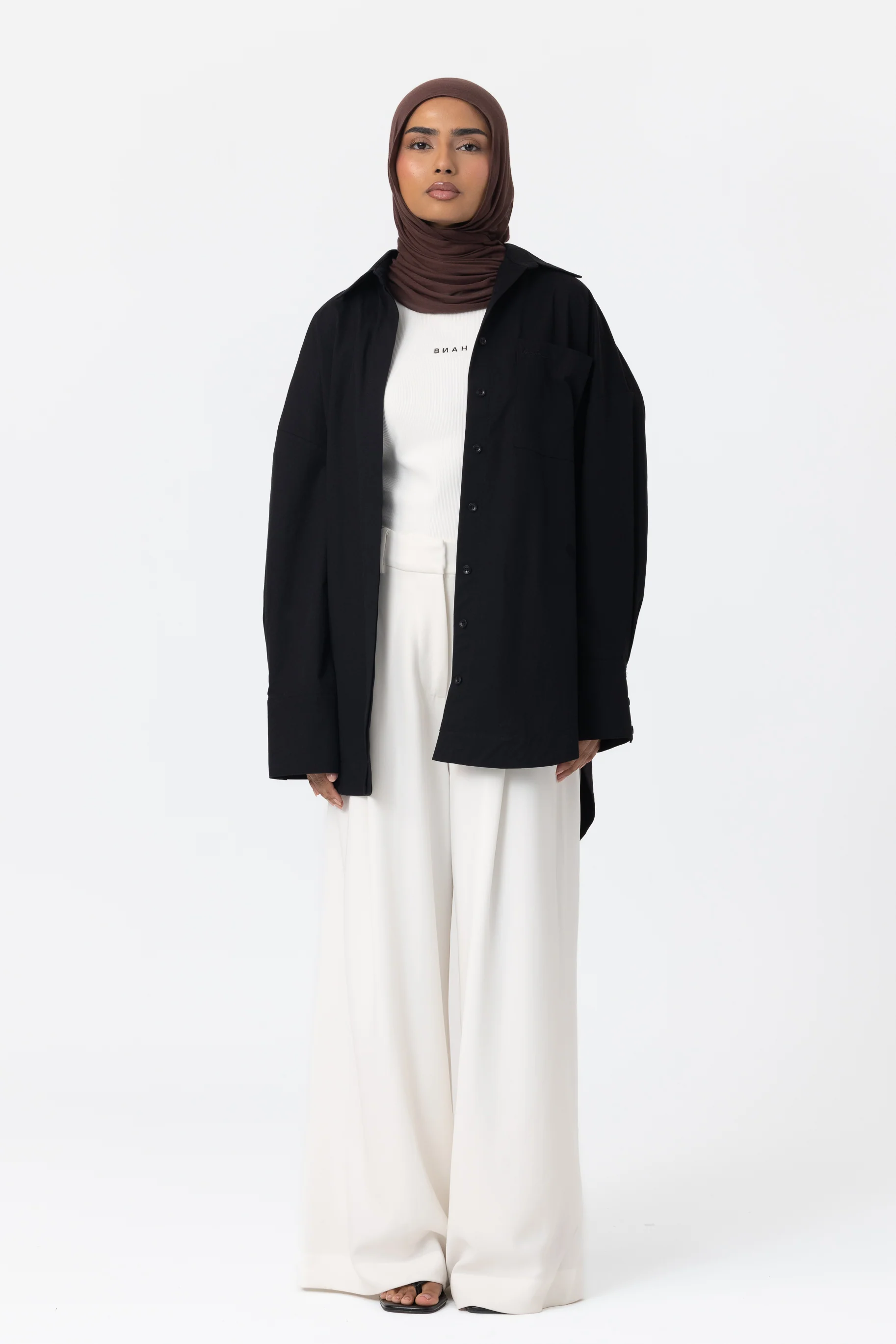 The Ayah Shirt - Jet Black - Image 4