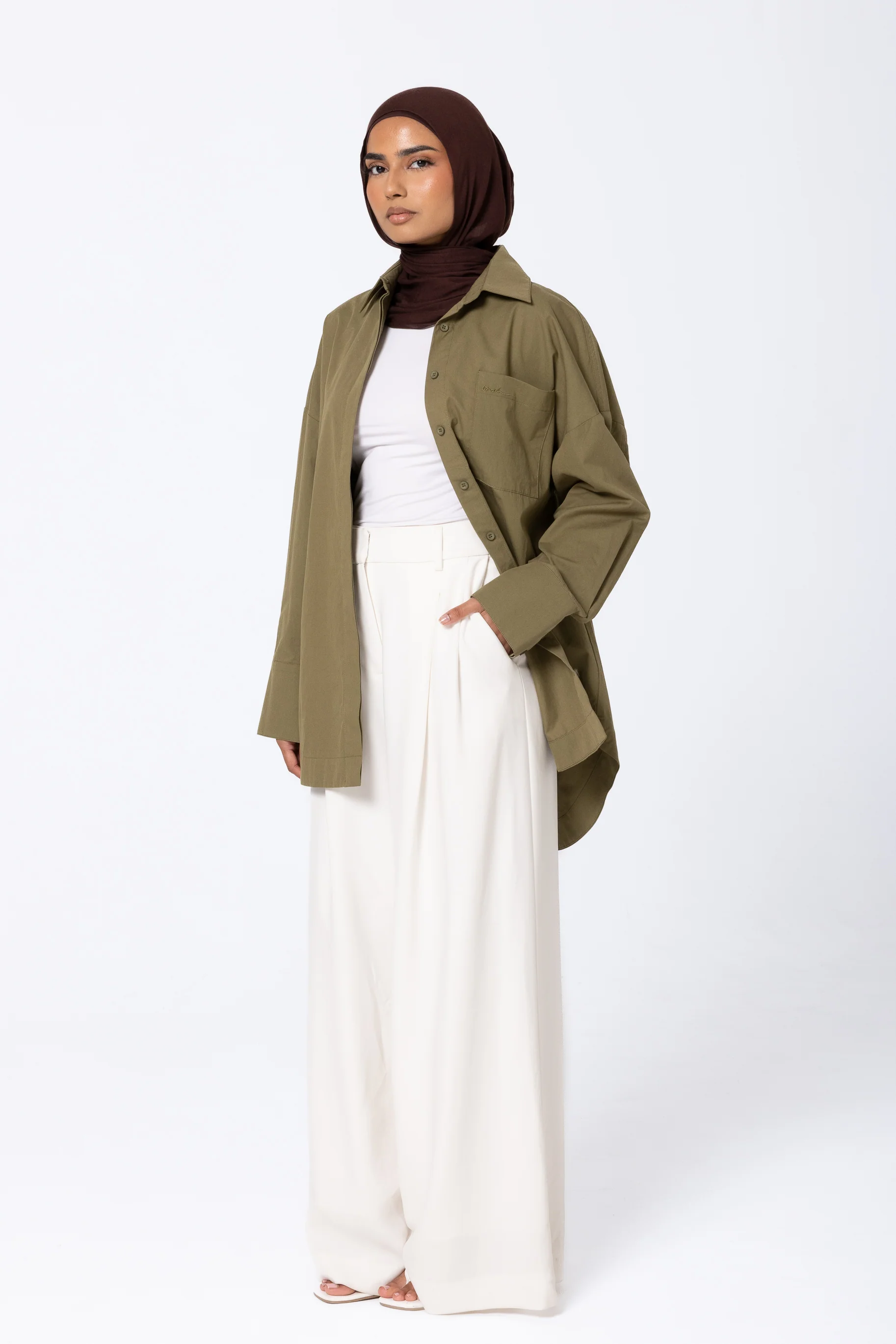 The Ayah Shirt - Olive Green - Image 4