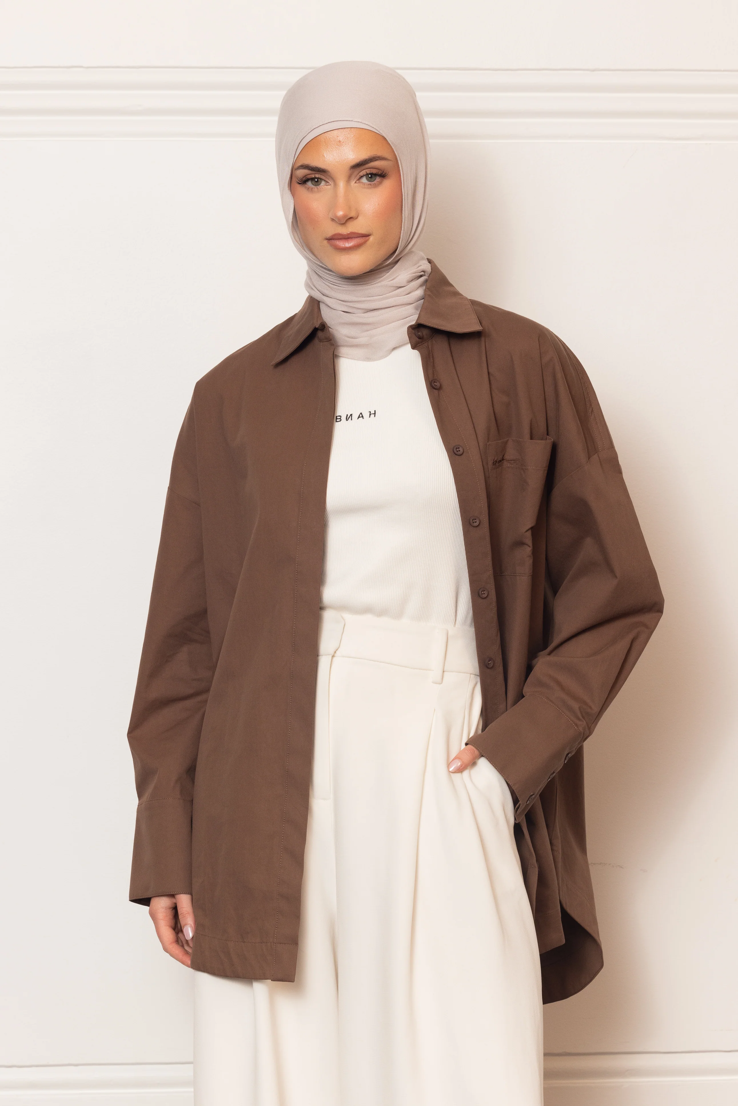 The Ayah Shirt - Warm Brown