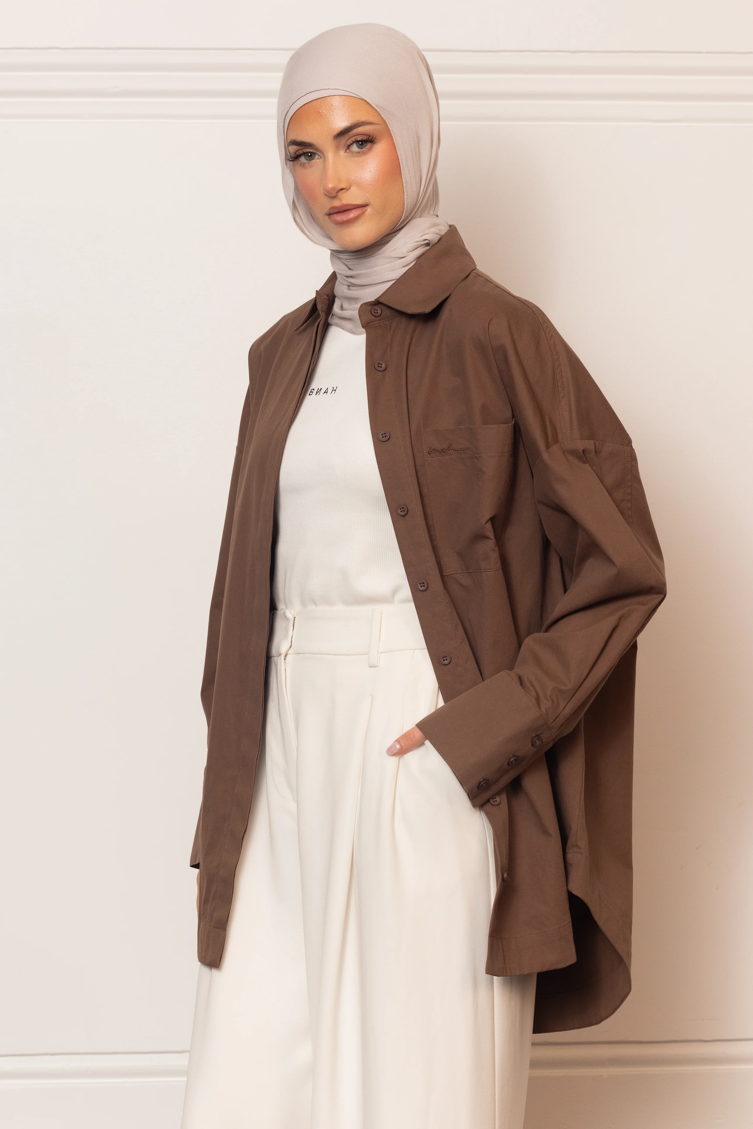 The Ayah Shirt - Warm Brown - Image 4