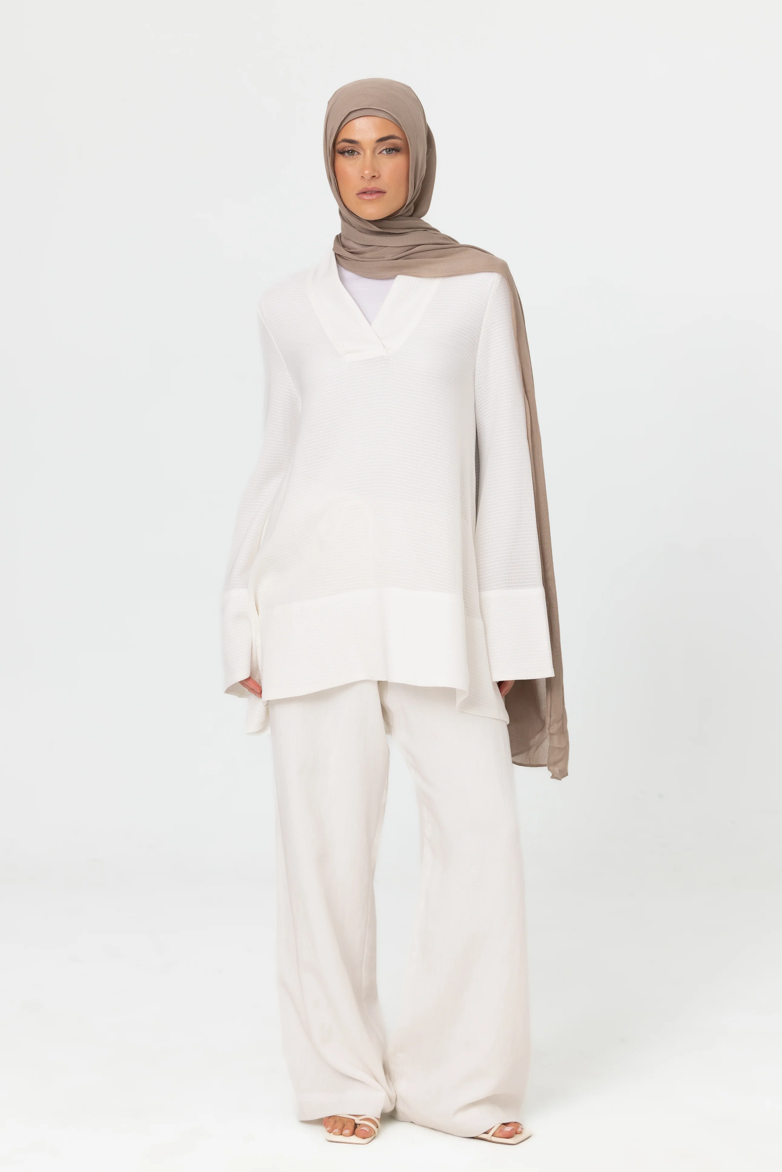 The Bushra Top - White - Image 2