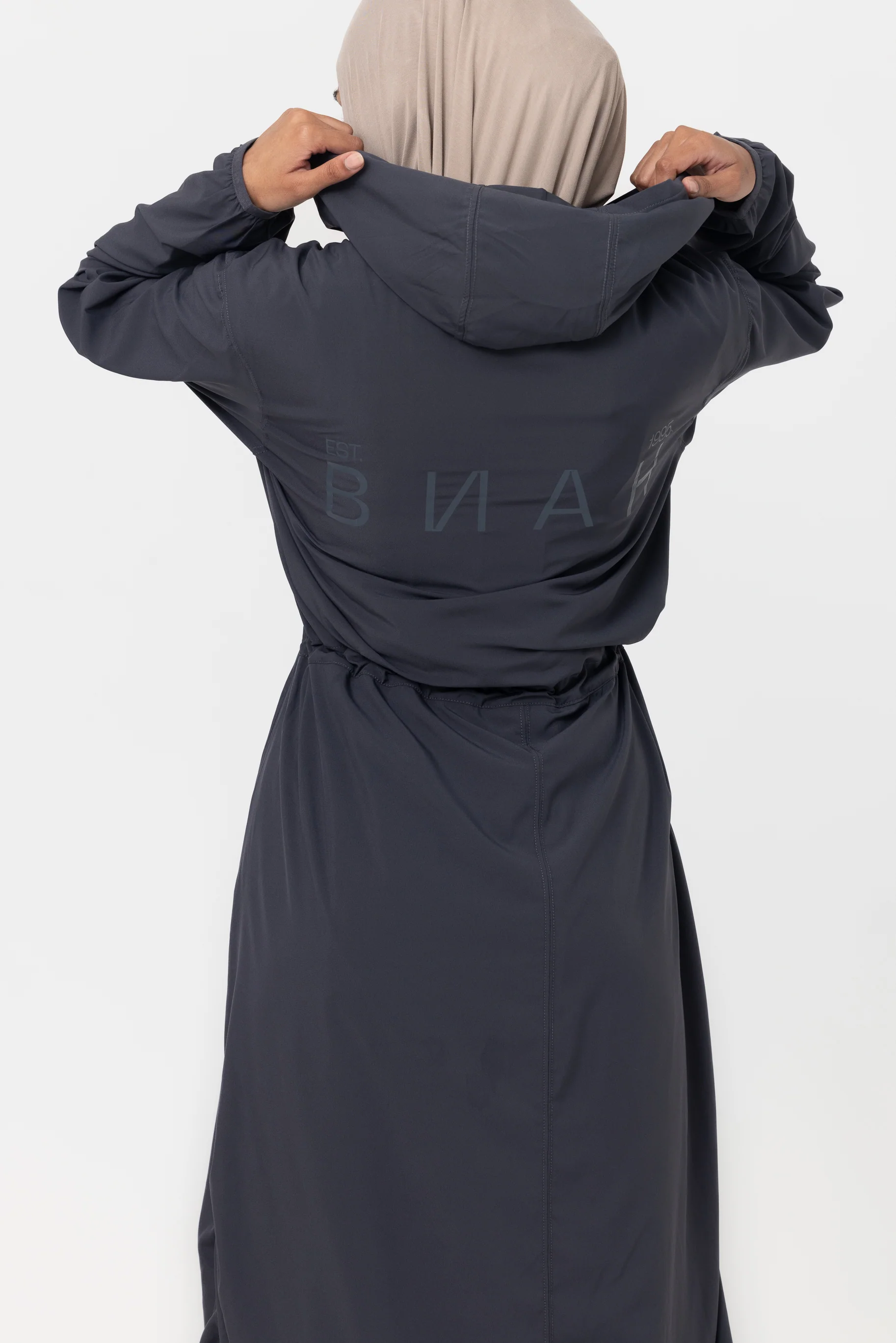 Women's Sports Trench - Charcoal - Image 3